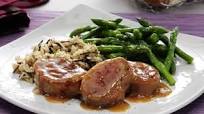 Honey Dijon Pork Tenderloin with Asparagus Honey Dijon Pork Tenderloin with Asparagus