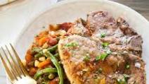 Chuletas a La Jardinera (Garden Pork Chops) Chuletas a La Jardinera (Garden Pork Chops)