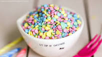 Healthy Homemade Rainbow Sprinkles and Confetti Healthy Homemade Rainbow Sprinkles and Confetti