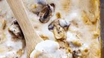 Creamy Chicken and Mushroom Casserole Creamy Chicken and Mushroom Casserole