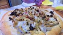 Artichoke, Tomato and Asiago Focaccia Artichoke, Tomato and Asiago Focaccia