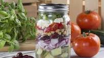 Greek Salad in a Jar Greek Salad in a Jar