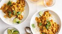 Coconut Curry Chickpeas With Pumpkin and Lime Coconut Curry Chickpeas With Pumpkin and Lime