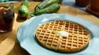 Zucchini Waffles Zucchini Waffles