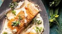 Creamed Feta Garlic Herb Butter Salmon Creamed Feta Garlic Herb Butter Salmon