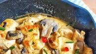 Chicken Tenders & Creamy Mushroom Sauce Chicken Tenders & Creamy Mushroom Sauce
