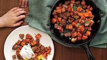 Sweet Potato-Pork Belly Hash Sweet Potato-Pork Belly Hash