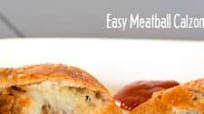 Easy Meatball Calzones Easy Meatball Calzones