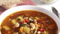 Bone Broth Vegetable Soup Recipe (with Beans) Bone Broth Vegetable Soup Recipe (with Beans)