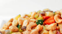 Cashew Chicken Ding With Jicama, Celery, and Red Bell Pepper Recipe Cashew Chicken Ding With Jicama, Celery, and Red Bell Pepper Recipe