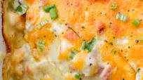 Cheesy Scalloped Potatoes with Ham Cheesy Scalloped Potatoes with Ham