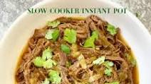 {VIDEO} Slow Cooker/Instant Pot Cilantro Lime Beef (Low-Carb, Paleo, Whole30) {VIDEO} Slow Cooker/Instant Pot Cilantro Lime Beef (Low-Carb, Paleo, Whole30)