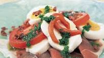 Antipasto Salad with Basil Dressing Antipasto Salad with Basil Dressing
