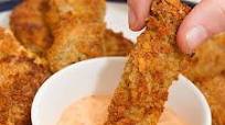 Air Fried Oyster Mushrooms Air Fried Oyster Mushrooms