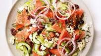Watermelon Greek feta salad Watermelon Greek feta salad