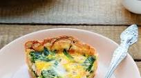 Crab and Spinach Quiche Crab and Spinach Quiche