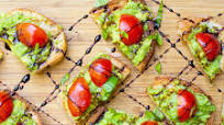 Avocado Appetizers on Crostini Avocado Appetizers on Crostini