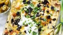 Salsa Verde Chicken Enchilada Casserole Salsa Verde Chicken Enchilada Casserole