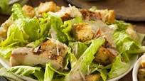 Grilled Caesar Salad with Herbed Focaccia Croutons Grilled Caesar Salad with Herbed Focaccia Croutons