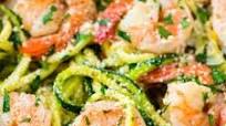 Healthy Shrimp Scampi with Zucchini Noodles Healthy Shrimp Scampi with Zucchini Noodles