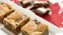 Fudge and Toffee Filled Chocolate Chip Bars Fudge and Toffee Filled Chocolate Chip Bars