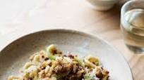 Orecchiette with pork, fennel and milk ragù Orecchiette with pork, fennel and milk ragù