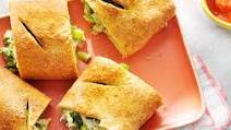 Broccoli and Mozzarella Stromboli Broccoli and Mozzarella Stromboli