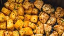 Air Fryer Chicken and Potatoes Air Fryer Chicken and Potatoes