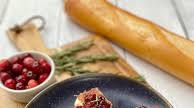 Cranberry, Prosciutto, and Whipped Goat Cheese Crostini Cranberry, Prosciutto, and Whipped Goat Cheese Crostini