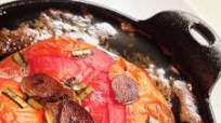 Whole Roasted Tomato Bruschetta Whole Roasted Tomato Bruschetta