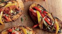 Bruschetta With Peperonata Recipe Bruschetta With Peperonata Recipe
