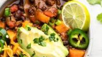 Sweet Potato and Black Bean Chili Sweet Potato and Black Bean Chili