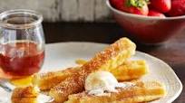 Cinnamon sugar waffle sticks Cinnamon sugar waffle sticks