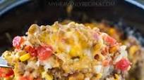 Crockpot Tex Mex Tater Tot Casserole Crockpot Tex Mex Tater Tot Casserole