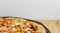 Asian Chicken Pizza with Peanut Sauce Asian Chicken Pizza with Peanut Sauce