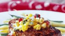 Summer Pork Chops with Corn-Mango Salsa Summer Pork Chops with Corn-Mango Salsa