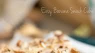 Easy Banana Snack Cake with Brown Butter Maple Cream Cheese Frosting Easy Banana Snack Cake with Brown Butter Maple Cream Cheese Frosting