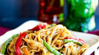 Stir-Fried Mongolian Noodles Stir-Fried Mongolian Noodles