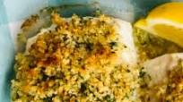 Baked Cod with Crispy Garlic Herb Panko Baked Cod with Crispy Garlic Herb Panko