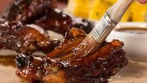 BBQ Raspberry-Glazed Ribs BBQ Raspberry-Glazed Ribs