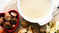 Cheese Fondue for Two Cheese Fondue for Two