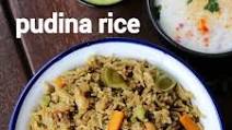 pudina rice recipe | mint rice | pudina pulao | mint pulao pudina rice recipe | mint rice | pudina pulao | mint pulao