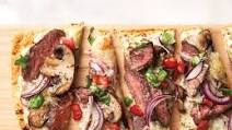 Steak Flatbread Pizza Steak Flatbread Pizza