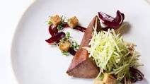 Sous vide ox tongue with celeriac slaw and Marmite bread Sous vide ox tongue with celeriac slaw and Marmite bread
