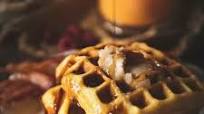 Cornmeal Buttermilk Waffles with Honey Butter Cornmeal Buttermilk Waffles with Honey Butter