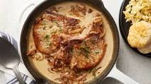 Creamy Smothered Ranch Pork Chops for Two Creamy Smothered Ranch Pork Chops for Two