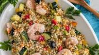 Mediterranean Couscous Salad with Shrimp Mediterranean Couscous Salad with Shrimp
