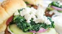 Greek-Style Turkey Burgers Greek-Style Turkey Burgers