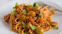 Spanish Spaghetti with Olives Spanish Spaghetti with Olives