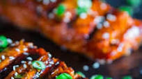 Grilled Teriyaki Salmon Grilled Teriyaki Salmon